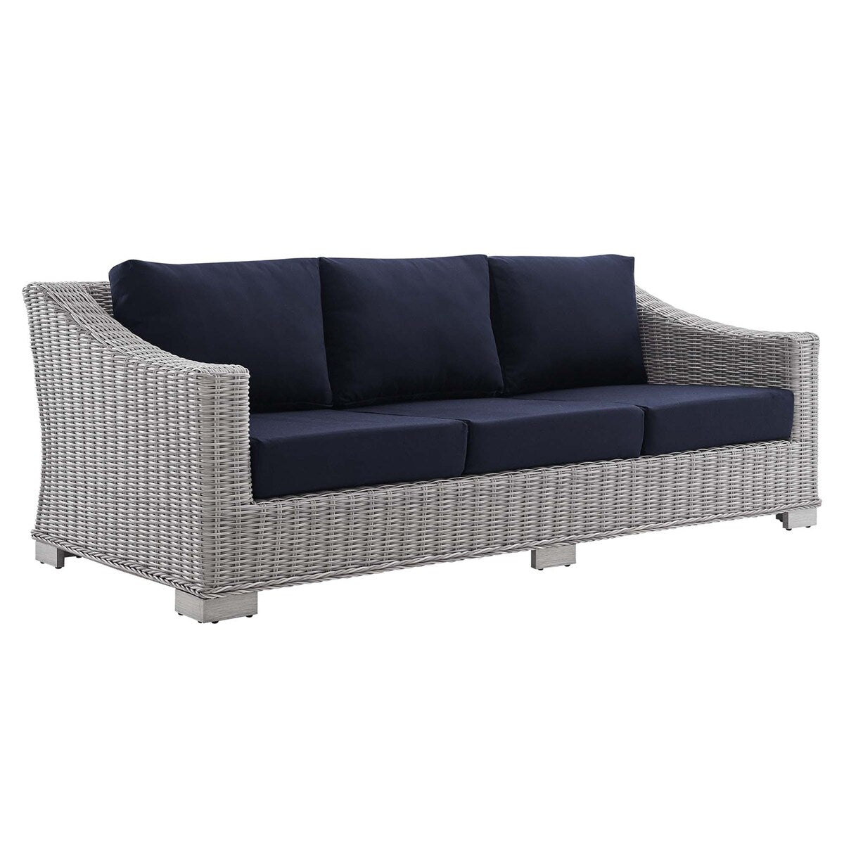 Ensemble de meubles de jardin Conway Sunbrella® en rotin et osier, 4 pièces