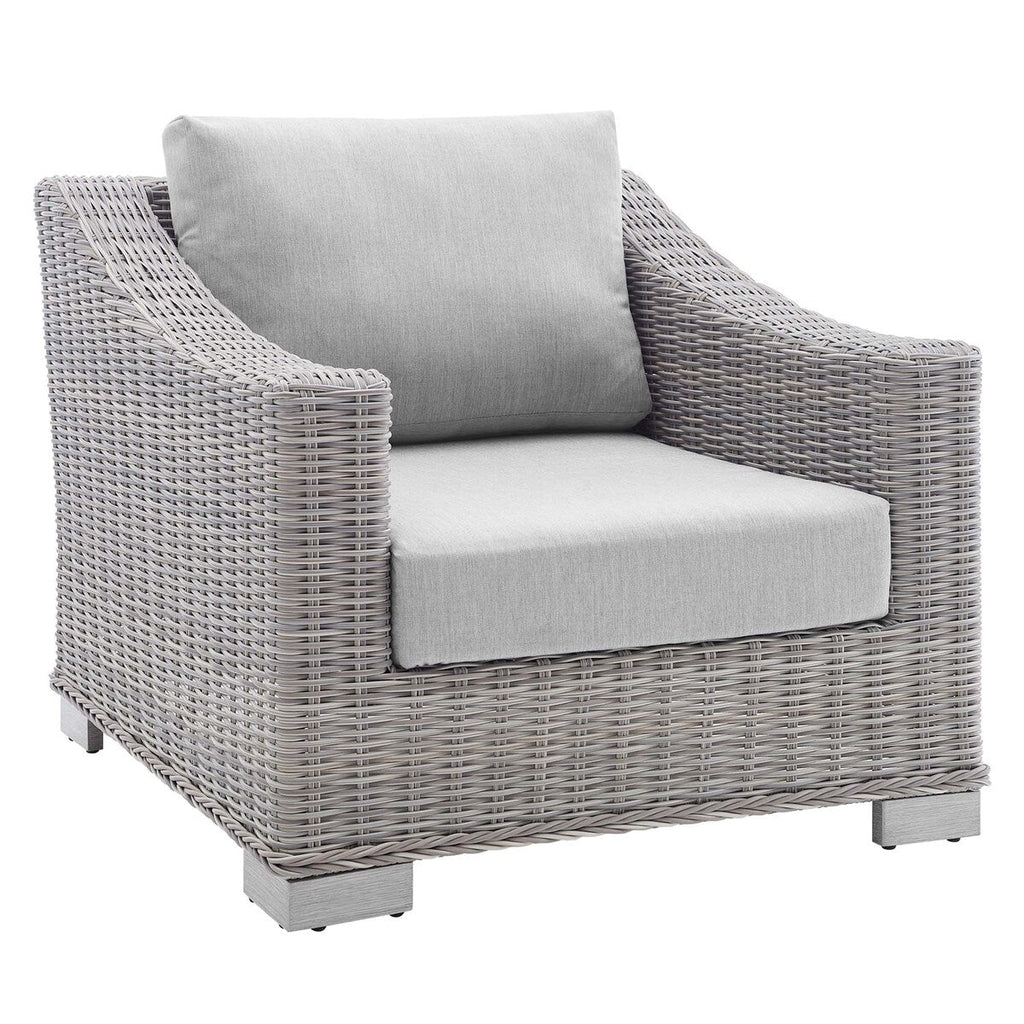 Ensemble de meubles de jardin Conway Sunbrella® en rotin et osier, 4 pièces