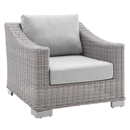 Ensemble de meubles de jardin Conway Sunbrella® en rotin et osier, 4 pièces