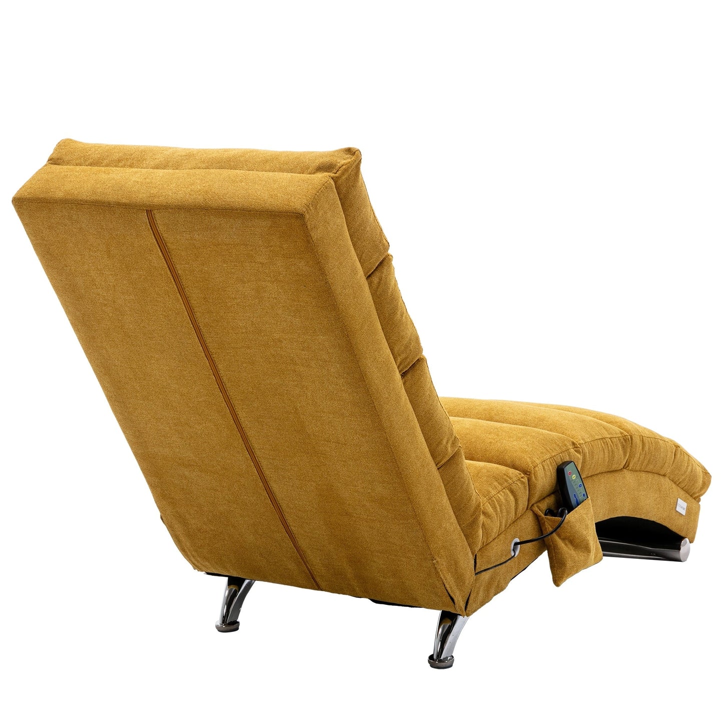 Chaise longue d'intérieur en lin - 58,27 x 21,65 x 34,25