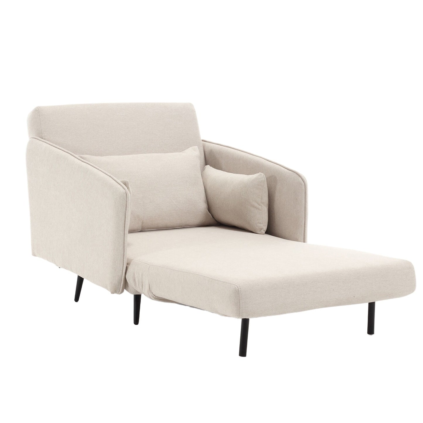 Canapé multifonctionnel réglable Coolmore, fauteuil convertible et lit d'appoint