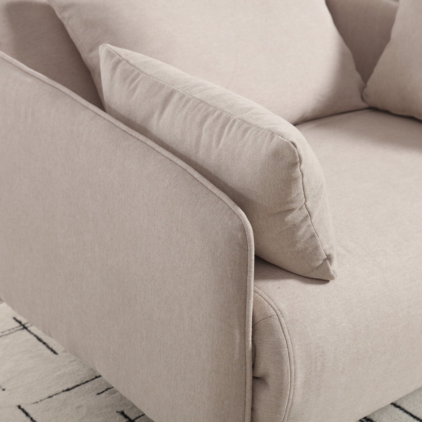 Canapé multifonctionnel réglable Coolmore, fauteuil convertible et lit d'appoint