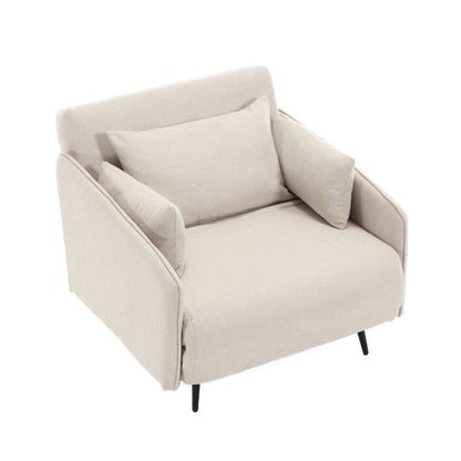 Canapé multifonctionnel réglable Coolmore, fauteuil convertible et lit d'appoint