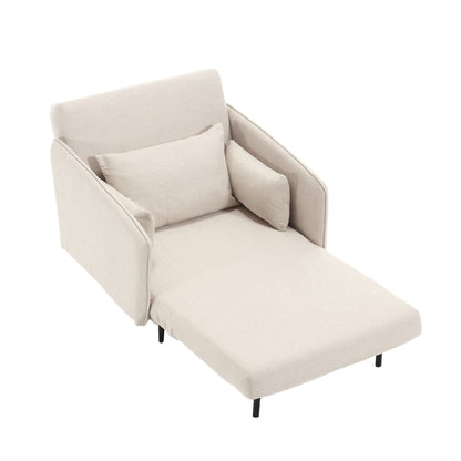 Canapé multifonctionnel réglable Coolmore, fauteuil convertible et lit d'appoint