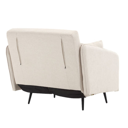 Canapé multifonctionnel réglable Coolmore, fauteuil convertible et lit d'appoint