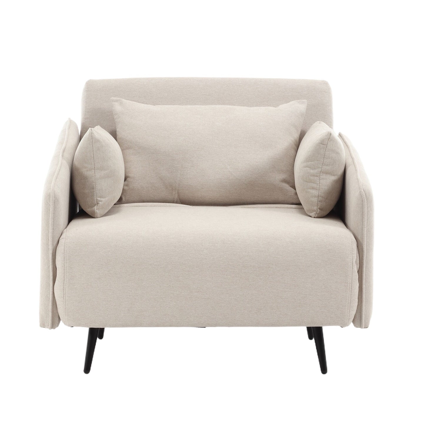 Canapé multifonctionnel réglable Coolmore, fauteuil convertible et lit d'appoint