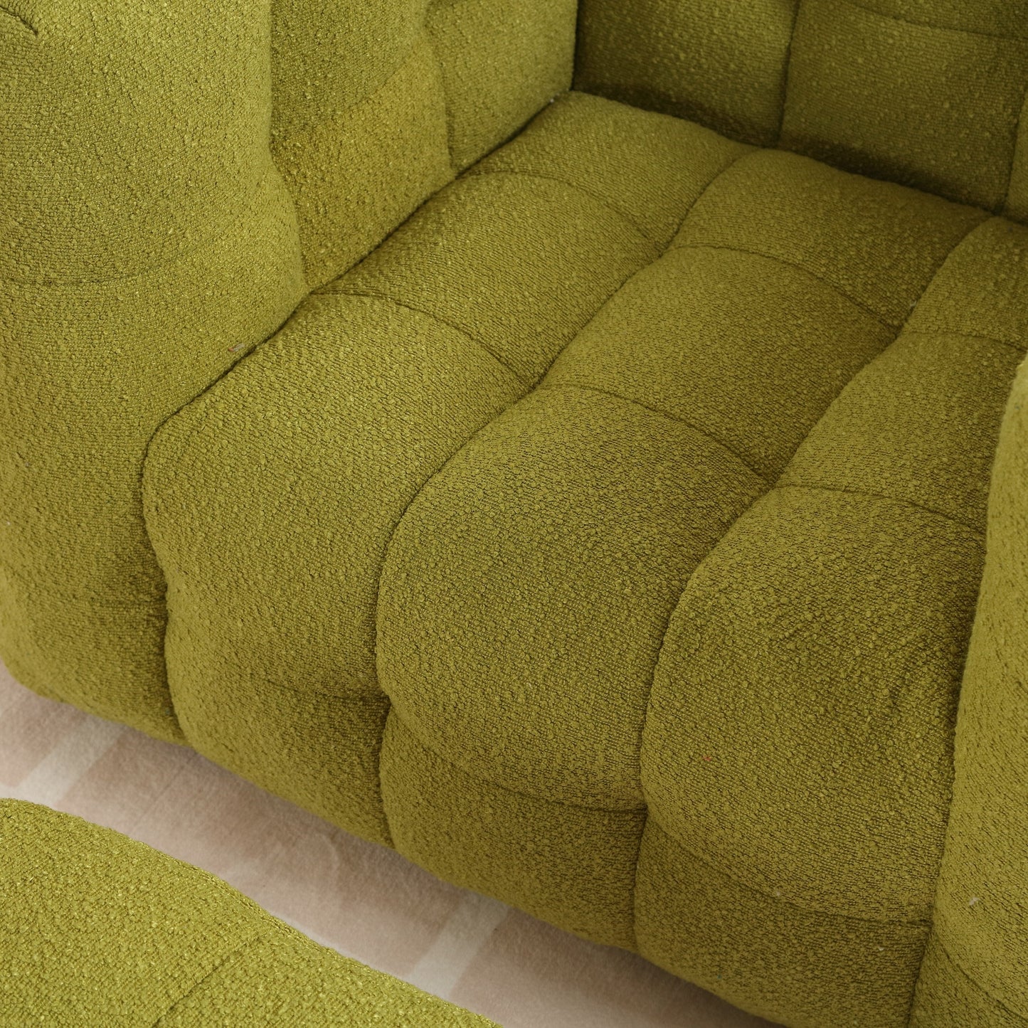 Fauteuil simple Coolmore, siège confortable, doux et confortable, idéal pour un petit salon. Canapé simple