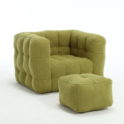 Fauteuil simple Coolmore, siège confortable, doux et confortable, idéal pour un petit salon. Canapé simple