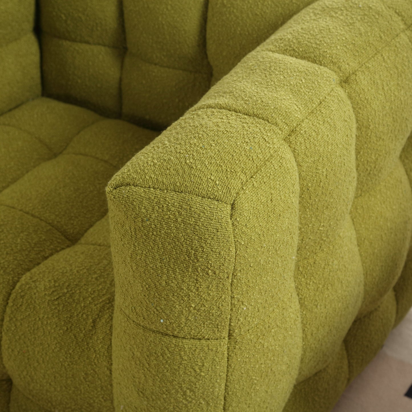 Fauteuil simple Coolmore, siège confortable, doux et confortable, idéal pour un petit salon. Canapé simple