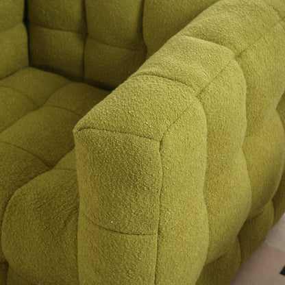 Fauteuil simple Coolmore, siège confortable, doux et confortable, idéal pour un petit salon. Canapé simple