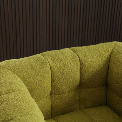 Fauteuil simple Coolmore, siège confortable, doux et confortable, idéal pour un petit salon. Canapé simple