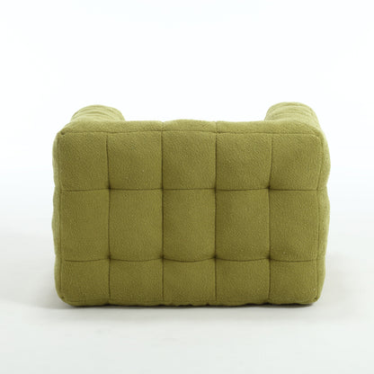 Fauteuil simple Coolmore, siège confortable, doux et confortable, idéal pour un petit salon. Canapé simple