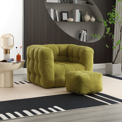 Fauteuil simple Coolmore, siège confortable, doux et confortable, idéal pour un petit salon. Canapé simple
