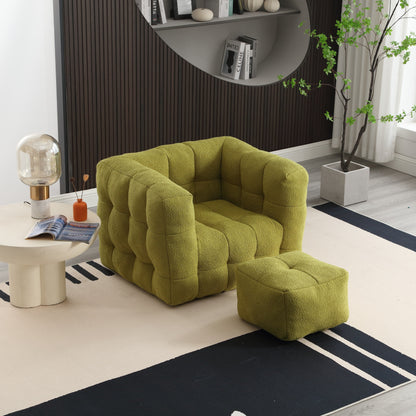 Fauteuil simple Coolmore, siège confortable, doux et confortable, idéal pour un petit salon. Canapé simple