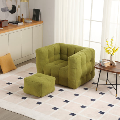 Fauteuil simple Coolmore, siège confortable, doux et confortable, idéal pour un petit salon. Canapé simple