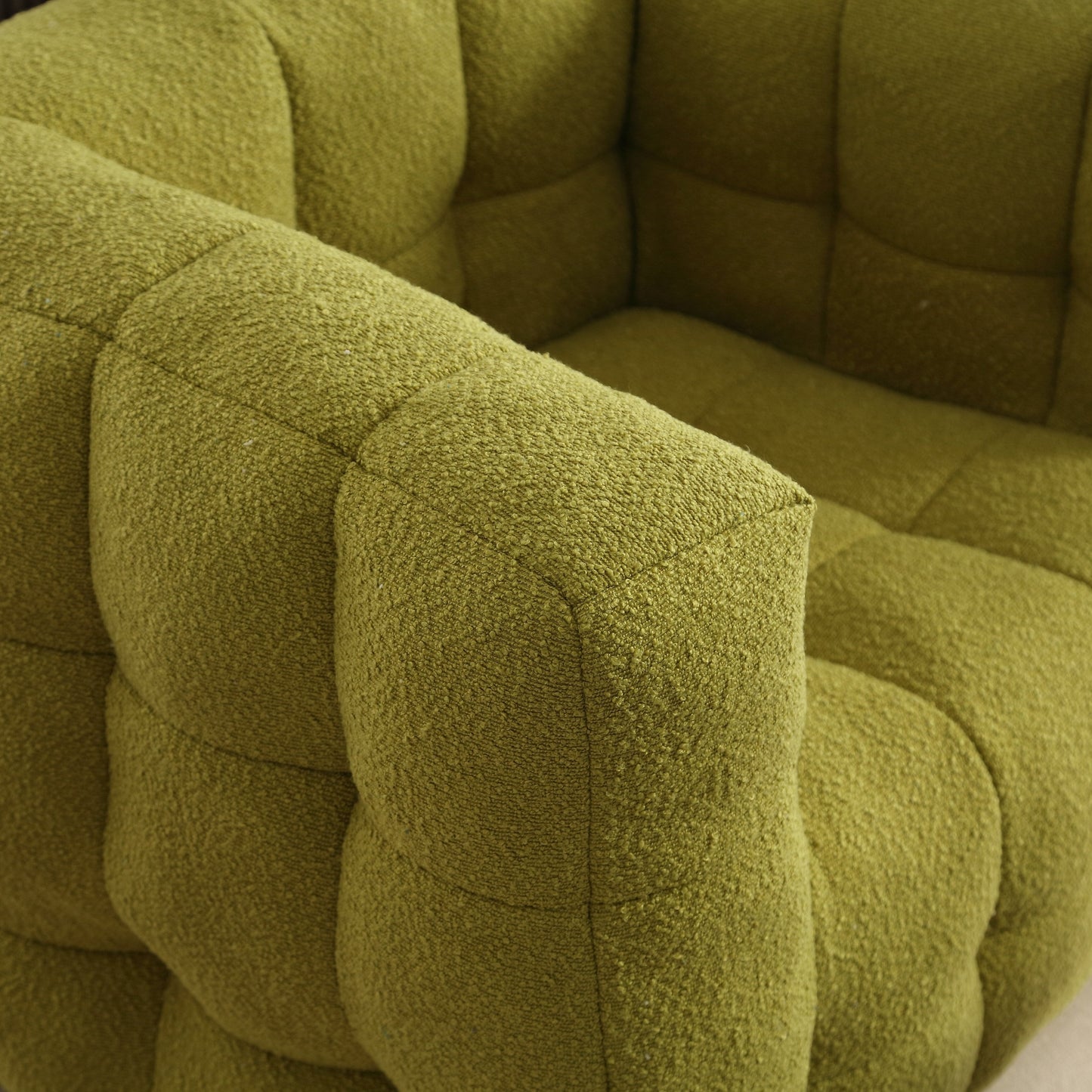 Fauteuil simple Coolmore, siège confortable, doux et confortable, idéal pour un petit salon. Canapé simple