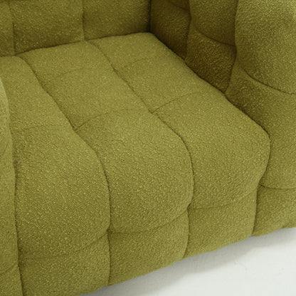 Fauteuil simple Coolmore, siège confortable, doux et confortable, idéal pour un petit salon. Canapé simple