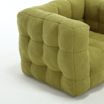 Fauteuil simple Coolmore, siège confortable, doux et confortable, idéal pour un petit salon. Canapé simple