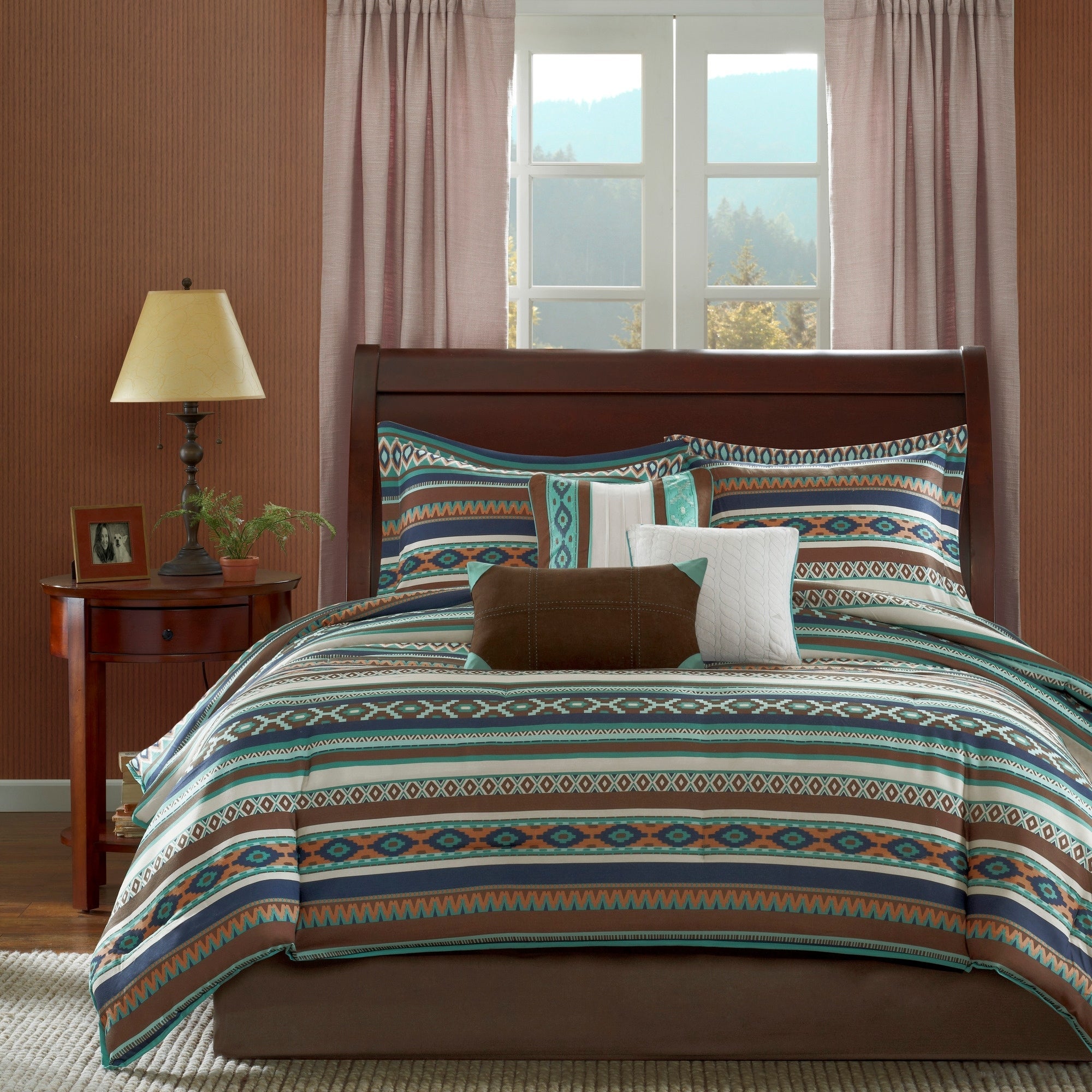 Ensemble de couette 7 pièces Copper Grove Geneva Southwest