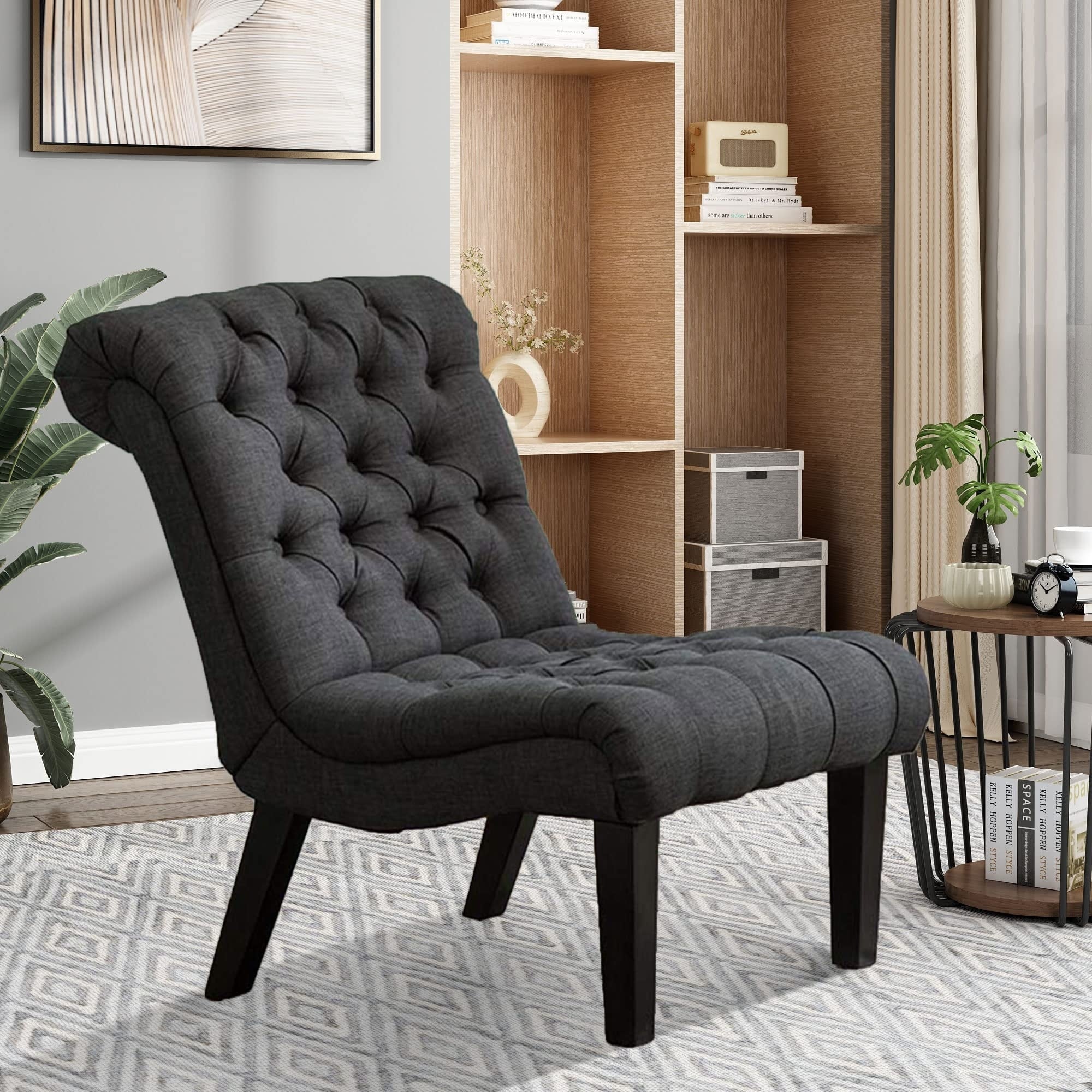 Chaise longue rembourrée pour chambre à coucher, salon