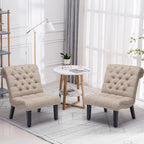 Chaise longue rembourrée pour chambre à coucher, salon