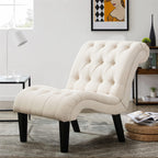 Chaise longue rembourrée pour chambre à coucher, salon