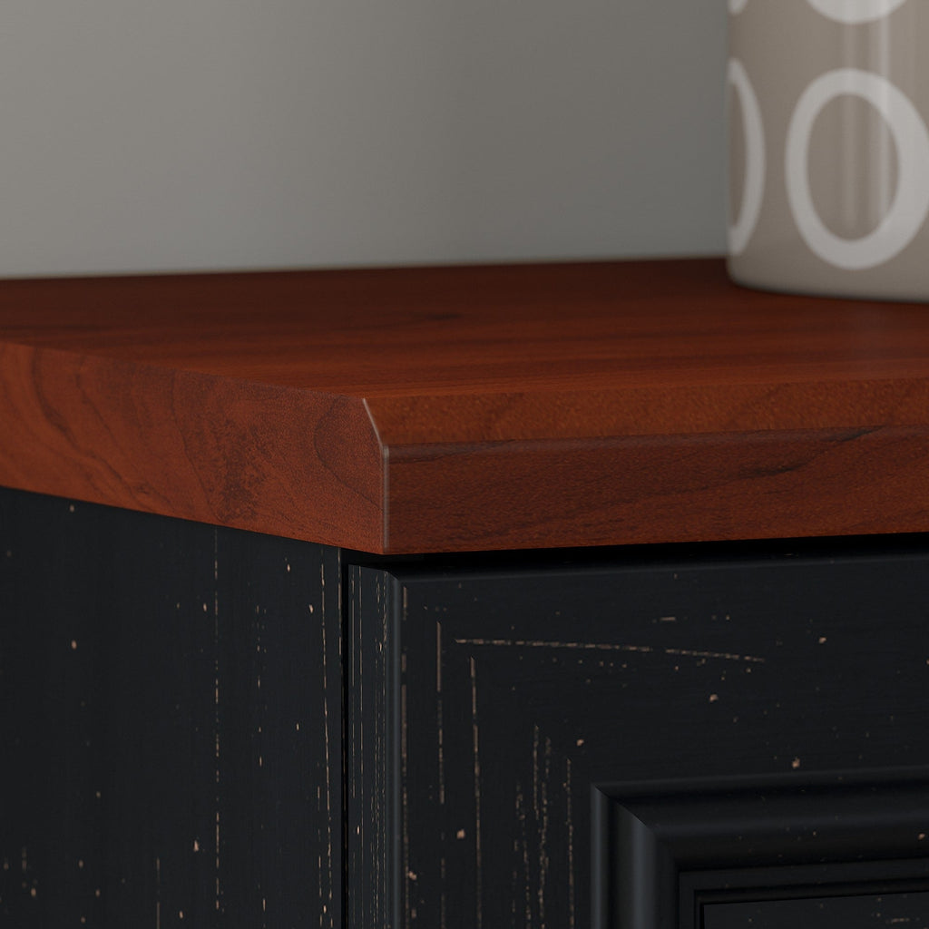 Armoire de rangement Fairview avec portes et étagères par Bush Furniture - 31,73 L x 12,76 l x 30,71 H