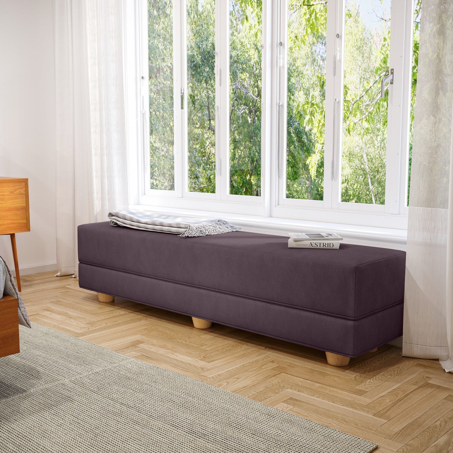 Banquette-lit convertible Jaxx Camden / Lit d'appoint simple rabattable