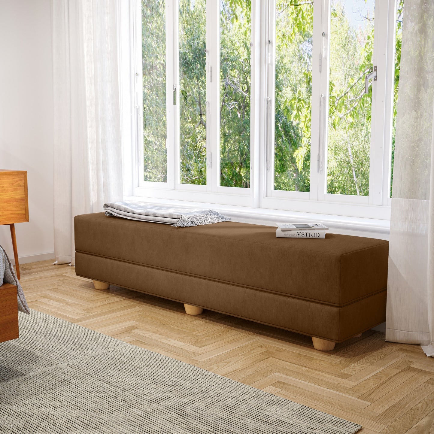 Banquette-lit convertible Jaxx Camden / Lit d'appoint simple rabattable