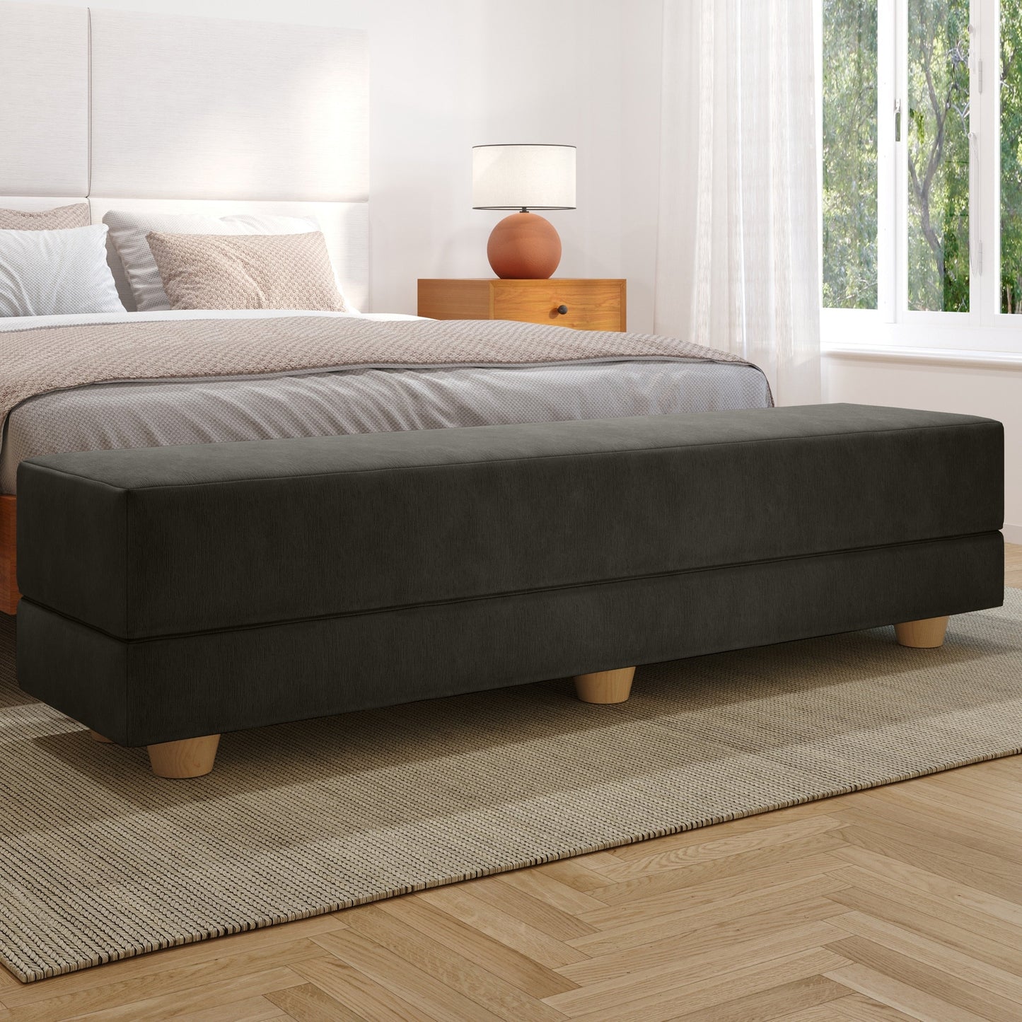 Banquette-lit convertible Jaxx Camden / Lit d'appoint simple rabattable