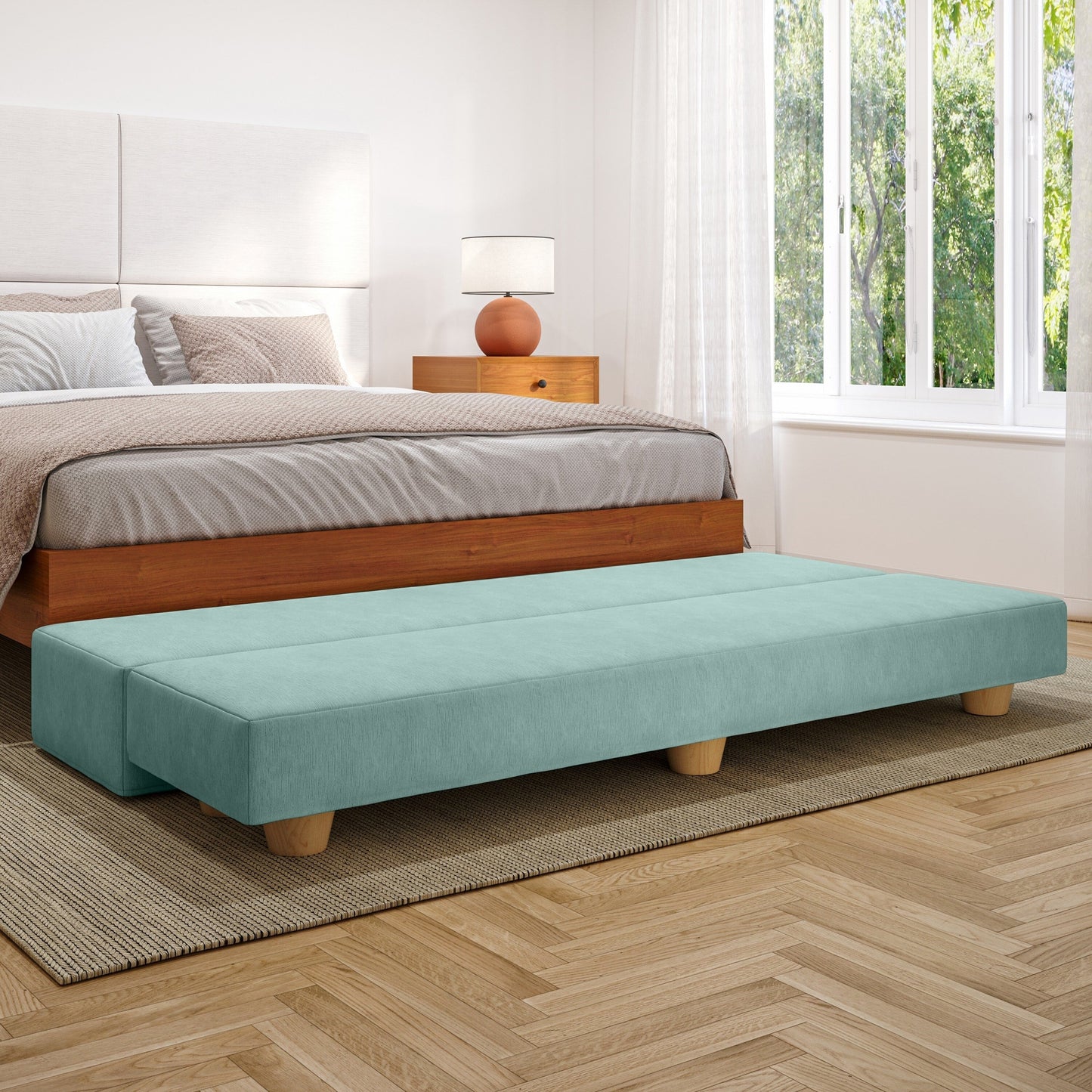 Banquette-lit convertible Jaxx Camden / Lit d'appoint simple rabattable