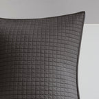 Parure de lit en jacquard de coton et de maïs au design intelligent avec taies d'oreiller et coussins décoratifs