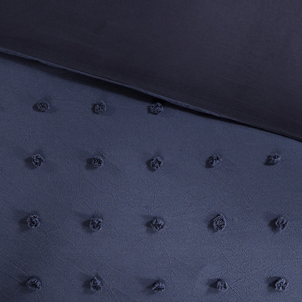 Parure de lit en jacquard de coton et de maïs au design intelligent avec taies d'oreiller et coussins décoratifs