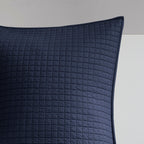 Parure de lit en jacquard de coton et de maïs au design intelligent avec taies d'oreiller et coussins décoratifs