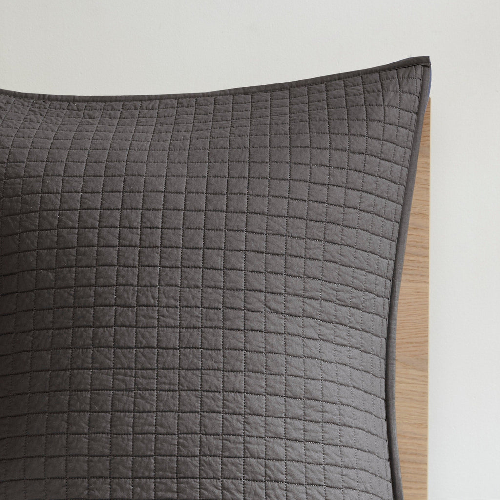 Parure de lit en jacquard de coton et de maïs au design intelligent avec taies d'oreiller et coussins décoratifs