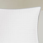 Parure de lit en jacquard de coton et de maïs au design intelligent avec taies d'oreiller et coussins décoratifs