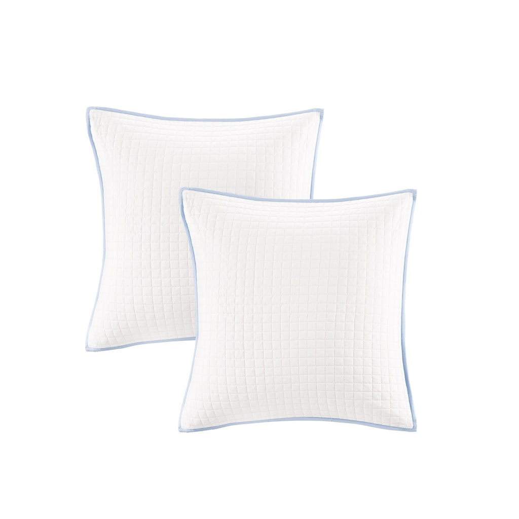 Parure de lit en jacquard de coton et de maïs au design intelligent avec taies d'oreiller et coussins décoratifs