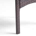 Ensemble de salle à manger d'extérieur Cordella Wood 7 pièces par Christopher Knight Home