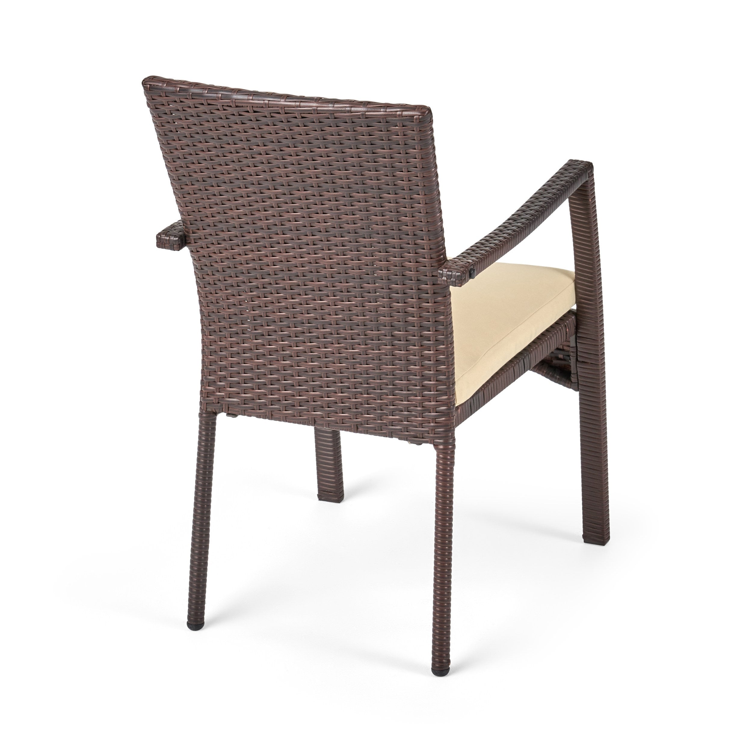 Ensemble de salle à manger d'extérieur Cordella Wood 7 pièces par Christopher Knight Home