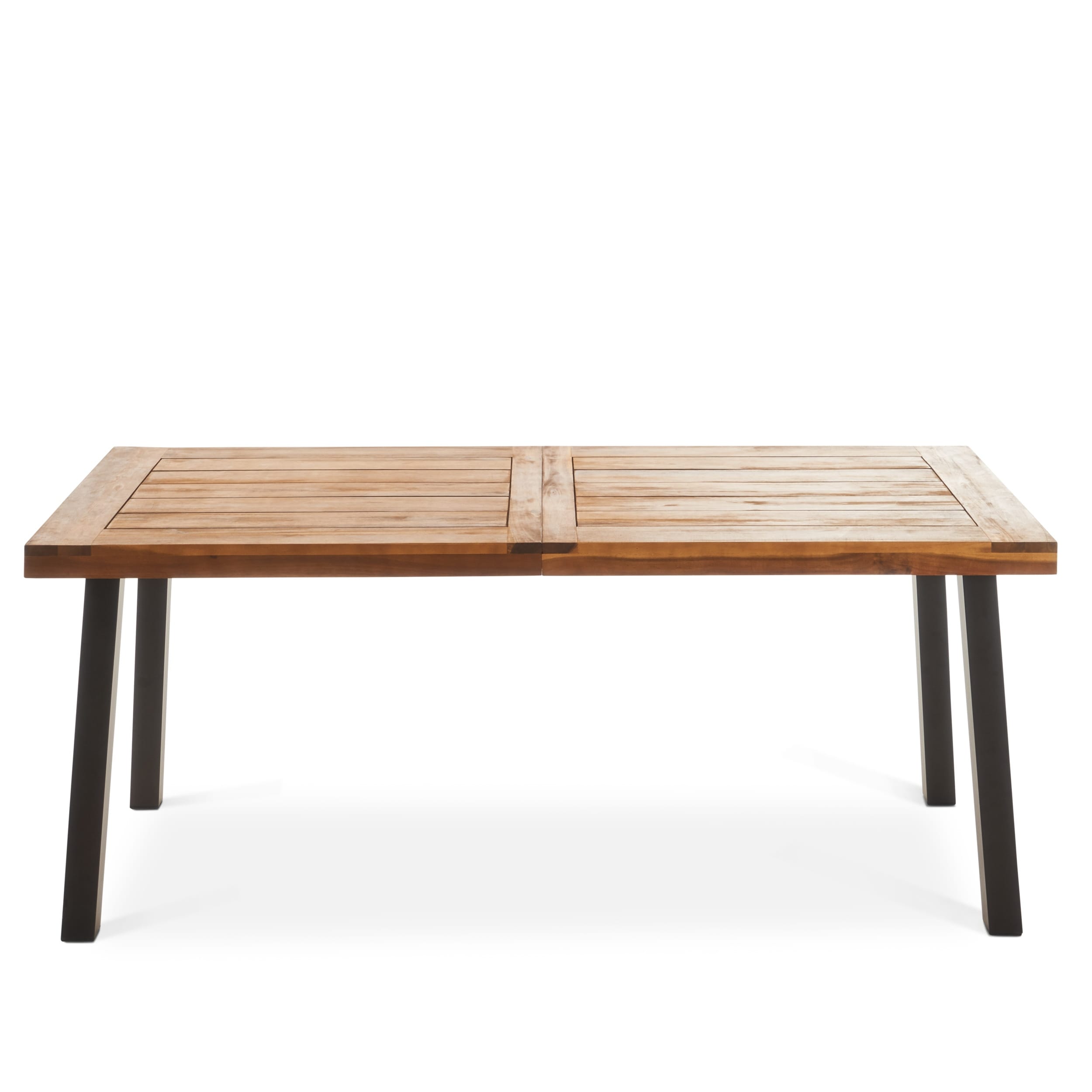 Ensemble de salle à manger d'extérieur Cordella Wood 7 pièces par Christopher Knight Home