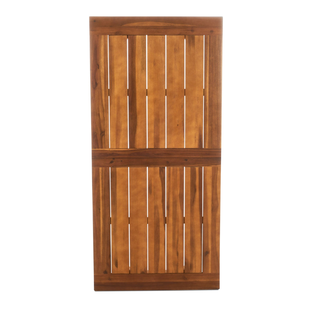 Ensemble de salle à manger d'extérieur Cordella Wood 7 pièces par Christopher Knight Home