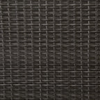 Ensemble de salle à manger d'extérieur Corvus Martinka en aluminium et osier, 7 pièces