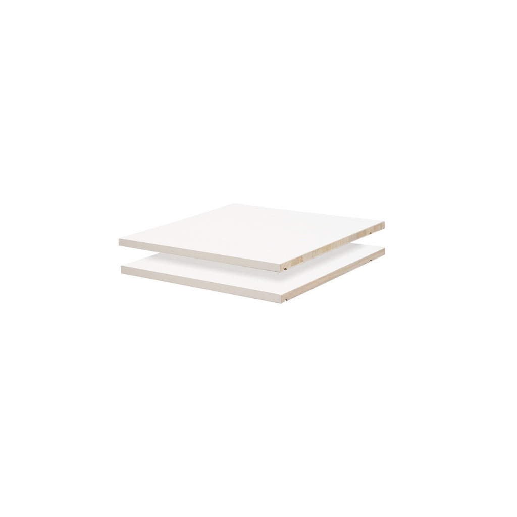 Palace Imports 100% Solid Wood Shelves for Metro, Cosmo Wardrobe Armoires, Set of 2