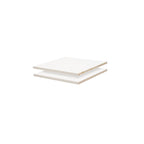 Palace Imports 100% Solid Wood Shelves for Metro, Cosmo Wardrobe Armoires, Set of 2