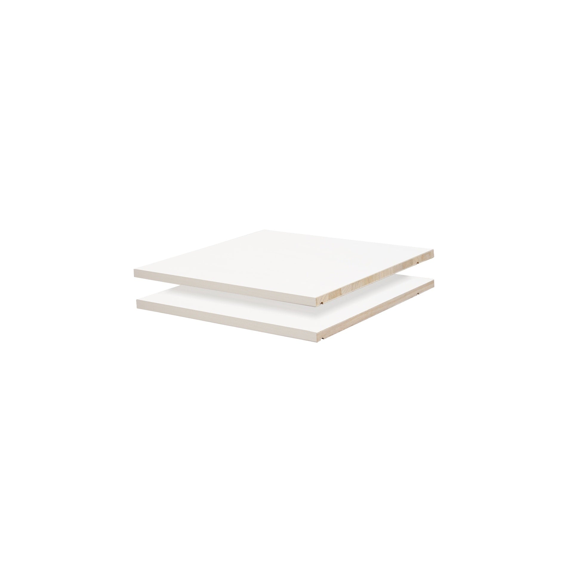 Palace Imports 100% Solid Wood Shelves for Metro, Cosmo Wardrobe Armoires, Set of 2