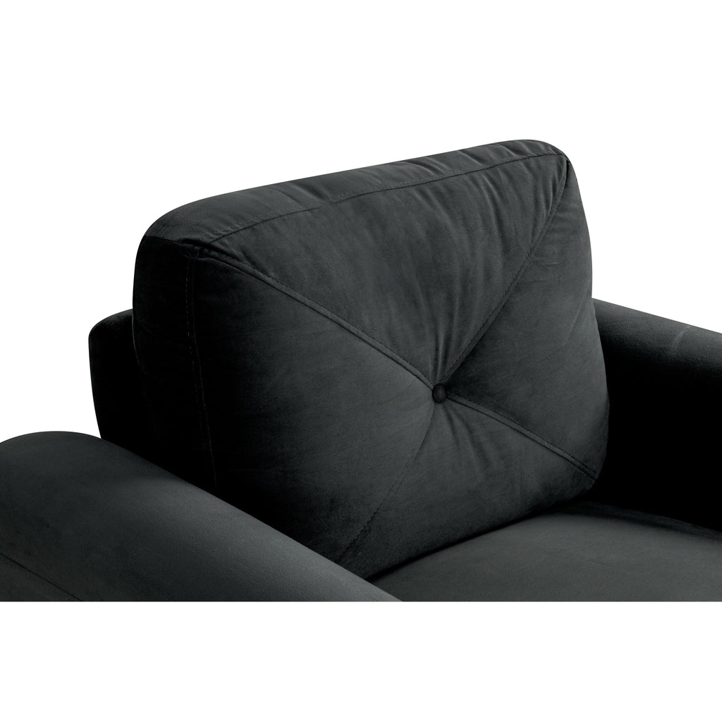 Canapés sectionnels confortables pour salon, chambre à coucher, bureau, petit espace, 1 place