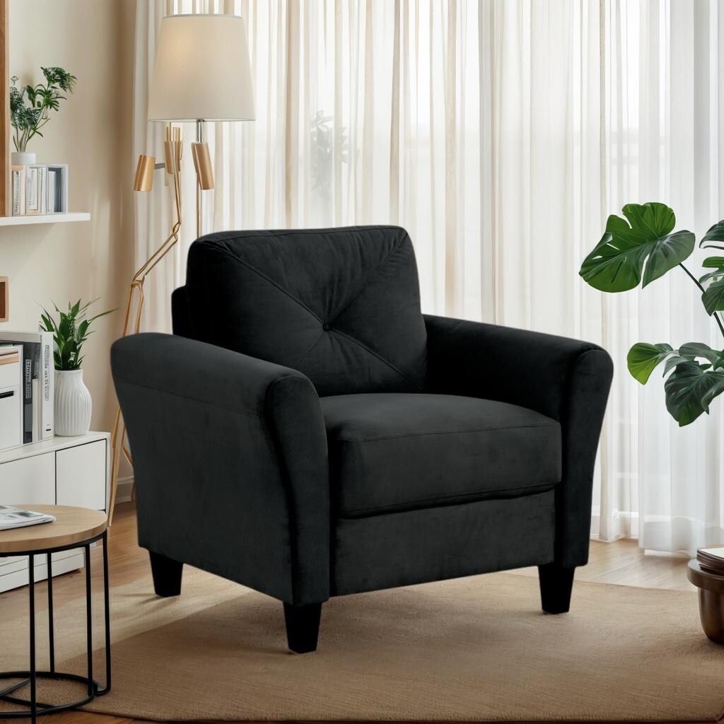 Canapés sectionnels confortables pour salon, chambre à coucher, bureau, petit espace, 1 place