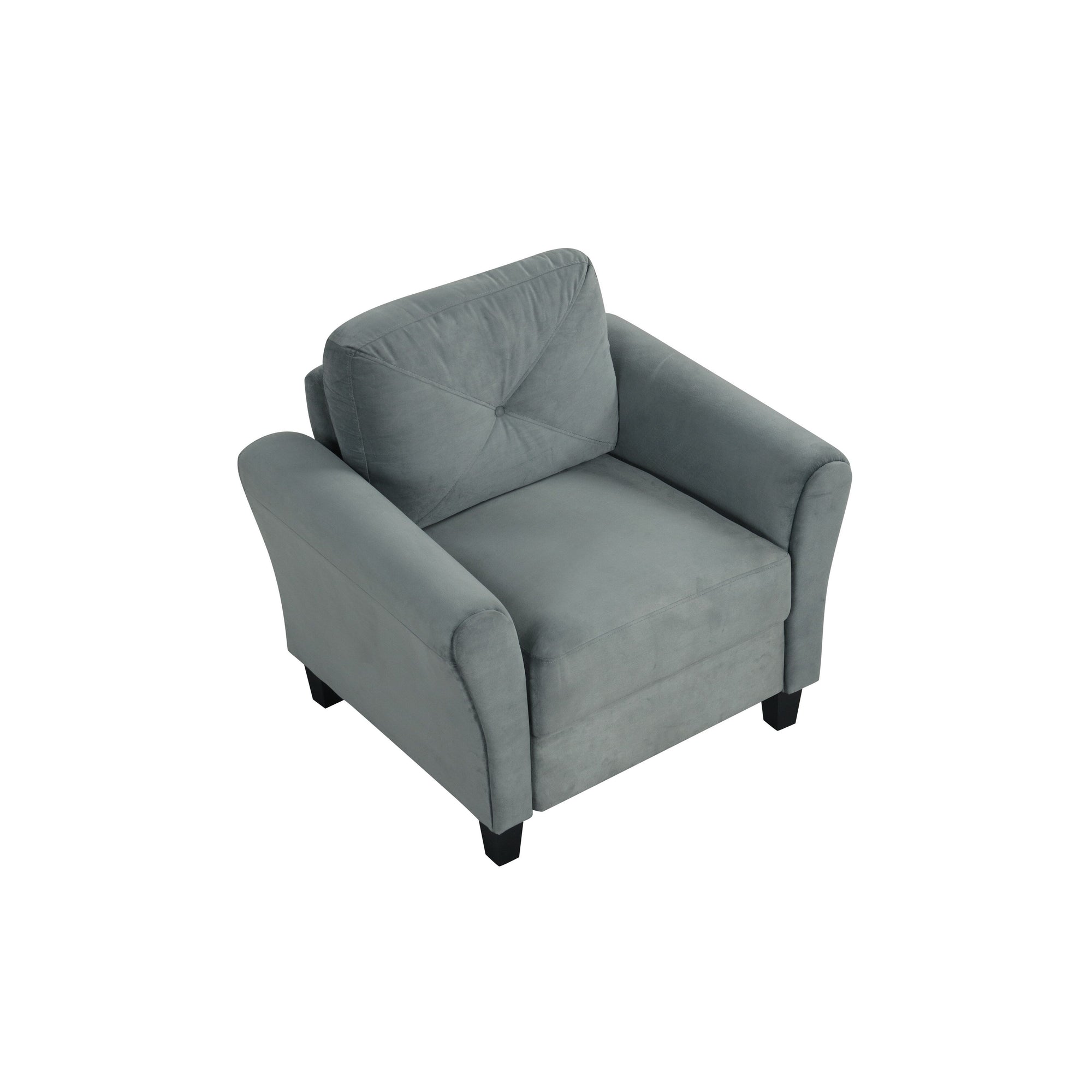 Canapés sectionnels confortables pour salon, chambre à coucher, bureau, petit espace, 1 place