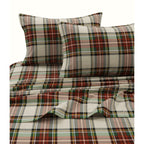 Ensemble de draps à poches extra profondes en flanelle confortable, fantaisie et imprimé de vacances