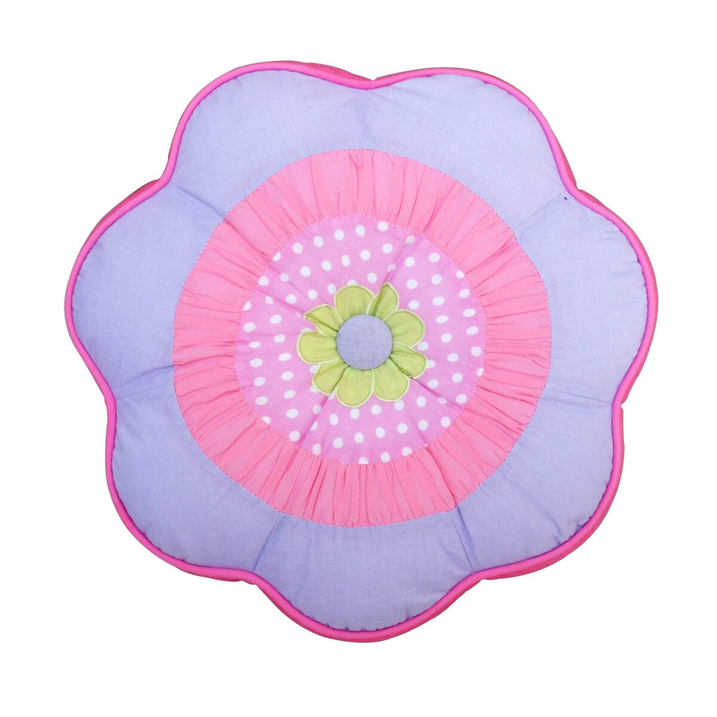 Parure de lit réversible en coton Cozy Line à motif de fleurs roses avec oreillers décoratifs
